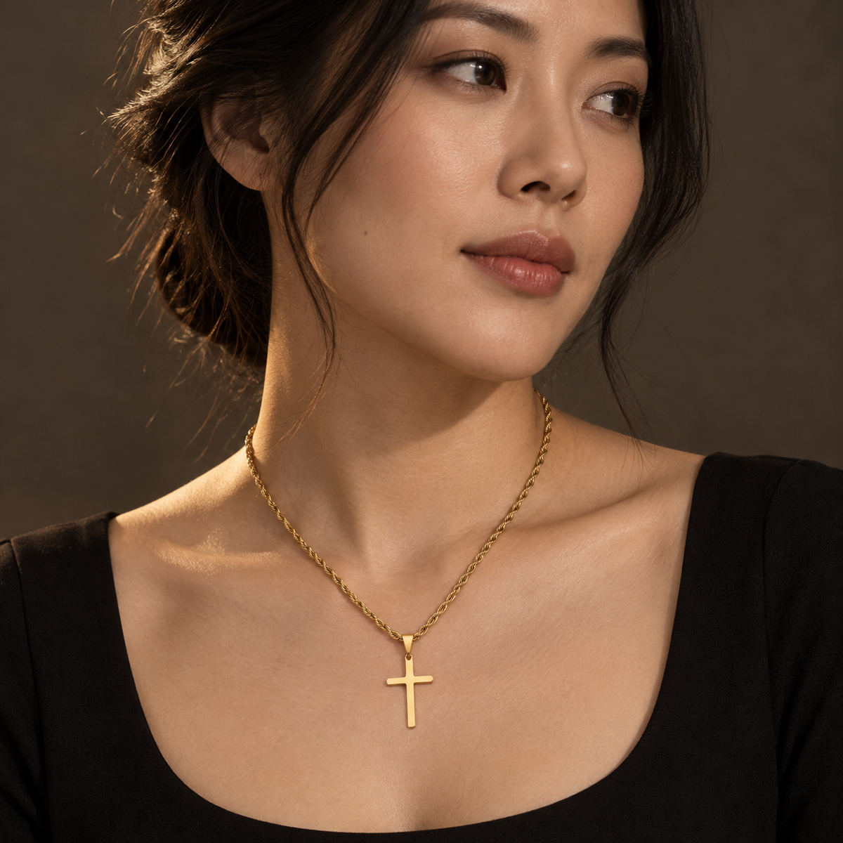 The Faith Signet, tiny cross