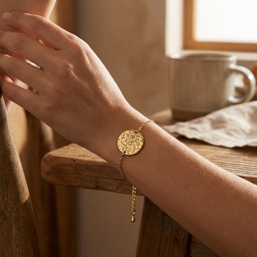 Star Map Bracelet — Gold