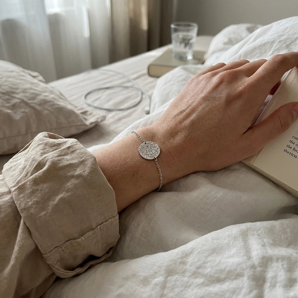 Star Map Bracelet — Steel