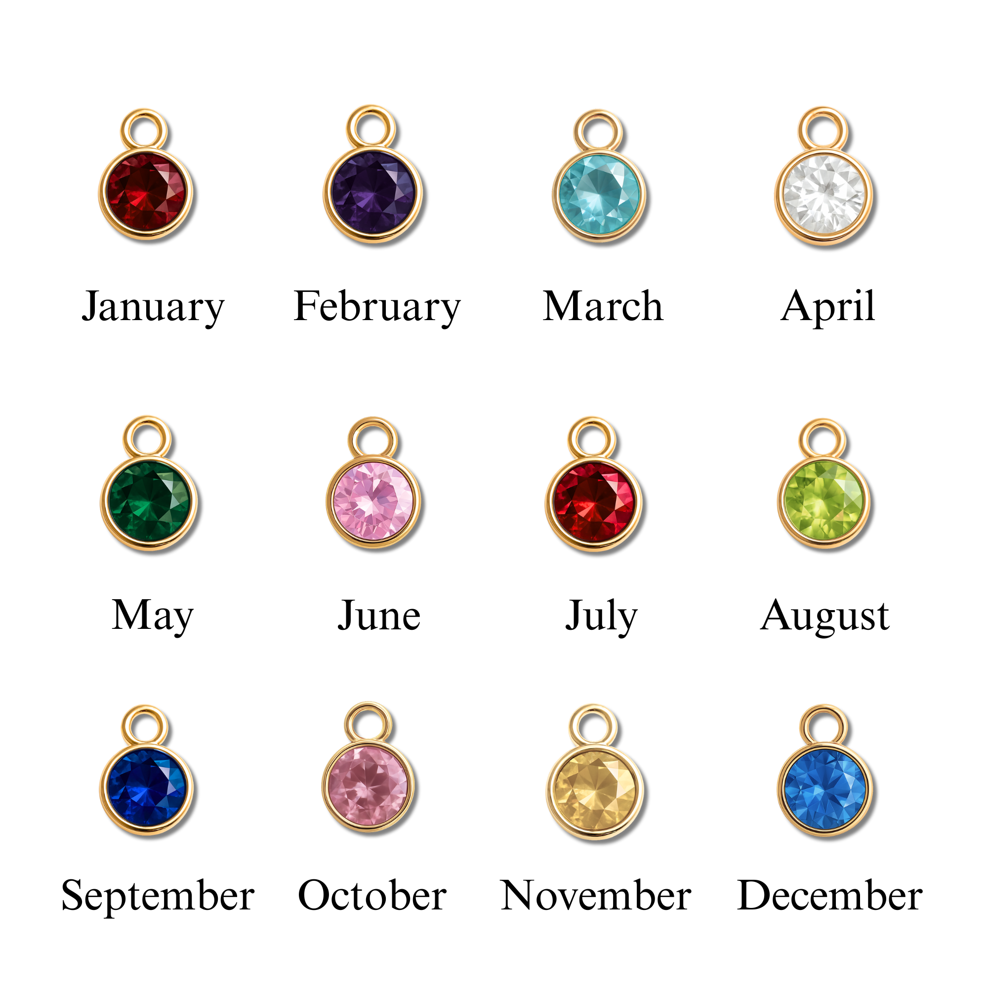 Star Map Necklace — Birthstone
